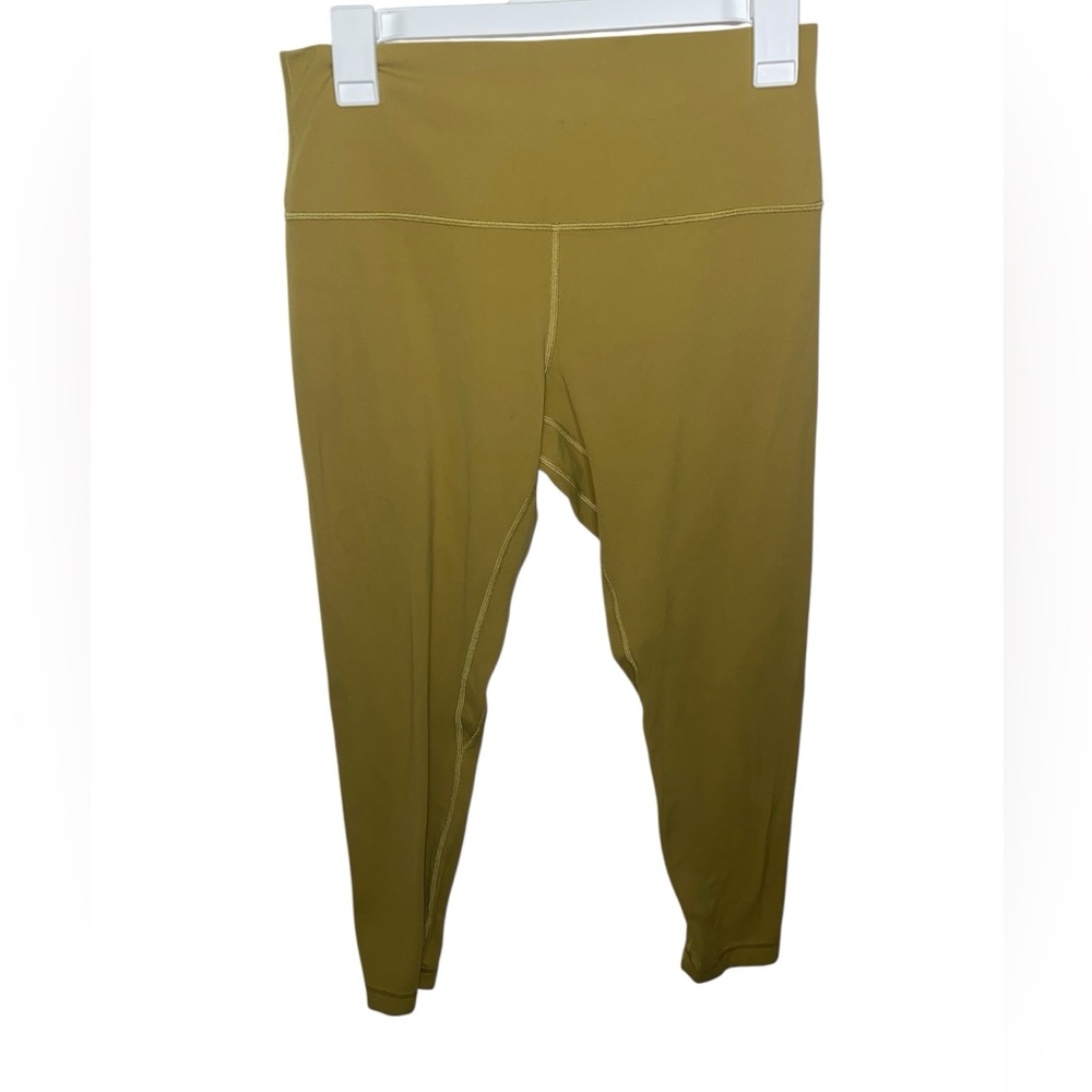 LULULEMON Align High Rise Leggings in Bronze Green - Picture 3 of 5